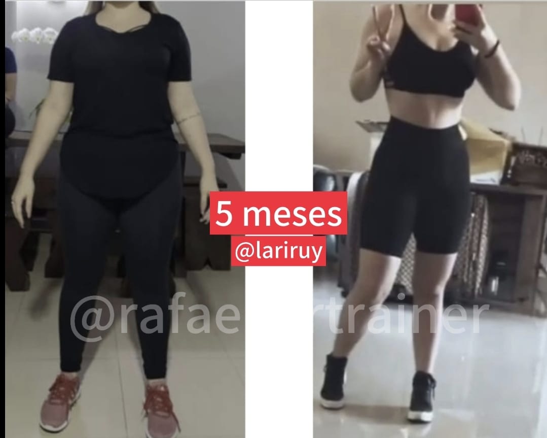 Foto de Antes e depois de alunas do LipoTraining